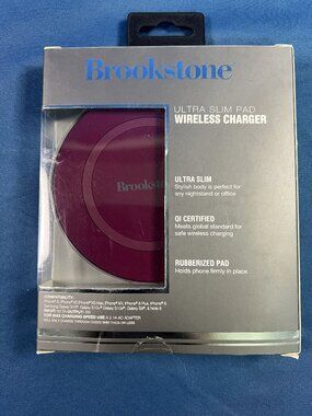 Brookstone Ultra Slim Pad Wireless Charger